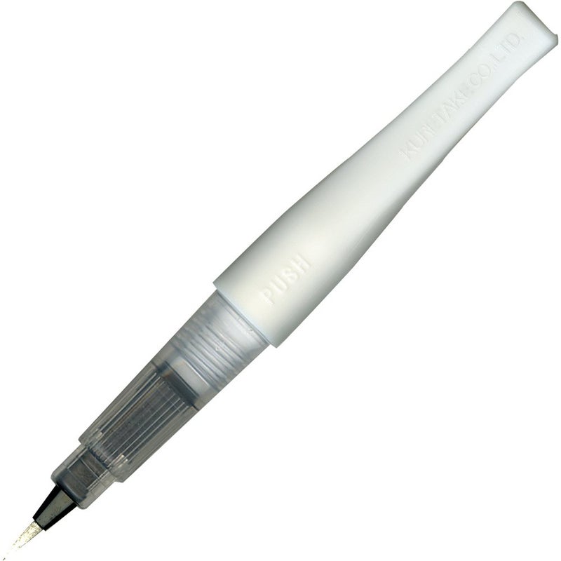 Kuretake Zig Wink of Stella Brush II, Glitter Clear, Shimmer and Sparkle color brush tip pen, for Card Making, Craft, Drawing, Made in Japan - Image 1